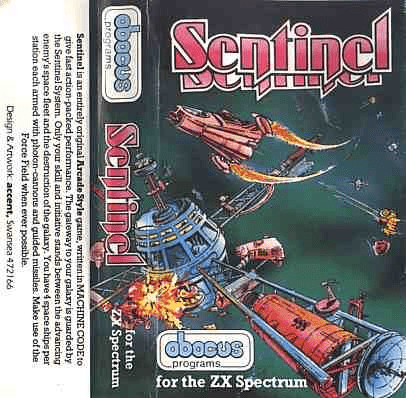 Sentinel box art for ZX Spectrum